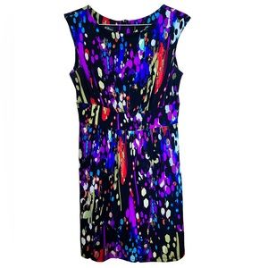 Vintage abstract print dress from AGB dress